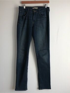 Levi's Women's mid rise Skinny Jeans - Dark Blue Wash